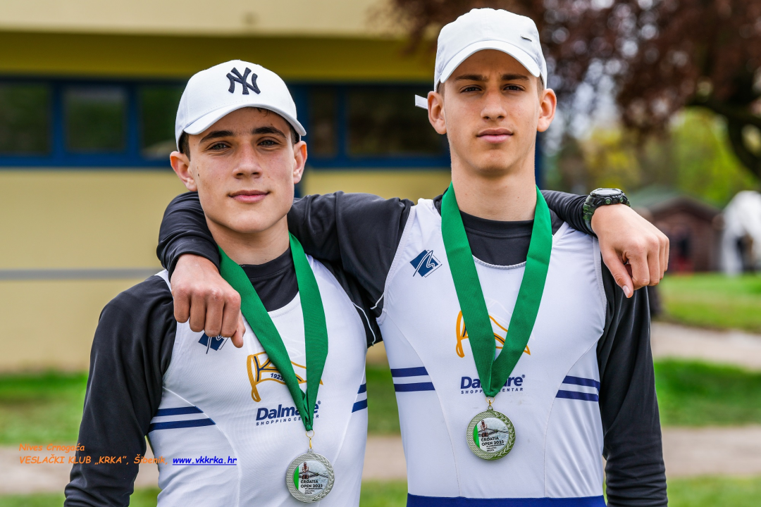Veslači Krke na 'Croatia Open Regati' osvojili pet zlata, dva srebra i dvije bronce