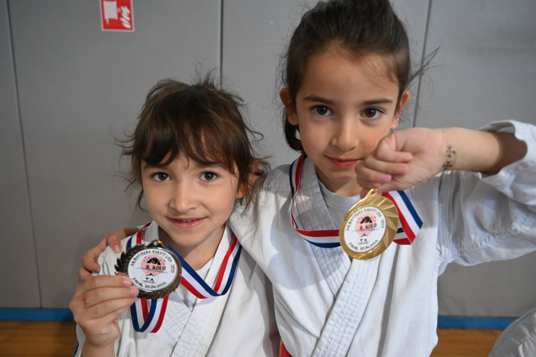 Ponovna dominacija Karate kluba Okit iz Vodica: Nakon prvog kola lige vratili se s hrpom medalja 