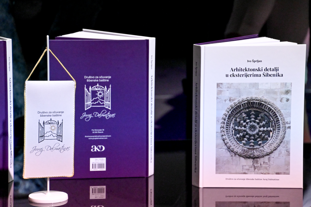 U Arsenu predstavljena monografija Ive Šprljana s više od 3000 arhitektonskih detalja Šibenika