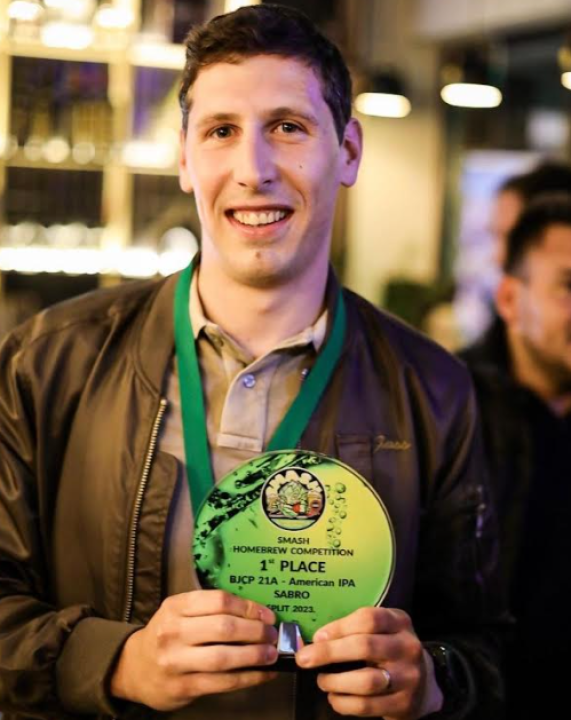 Ivan Jukić prvo je pivo skuhao na fakultetu, a sad mu je to hobi koji mu donosi medalje