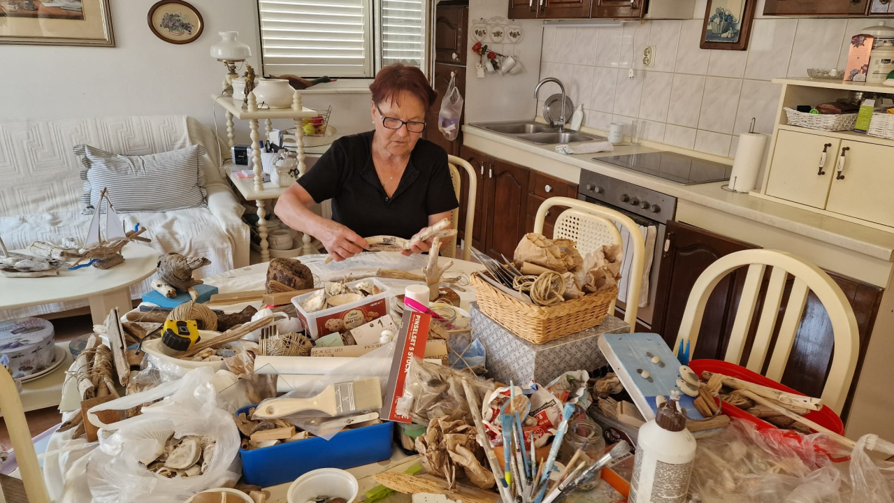 Što more na obalu izbaci, Matija Matilda Seper pretvori u umjetnost