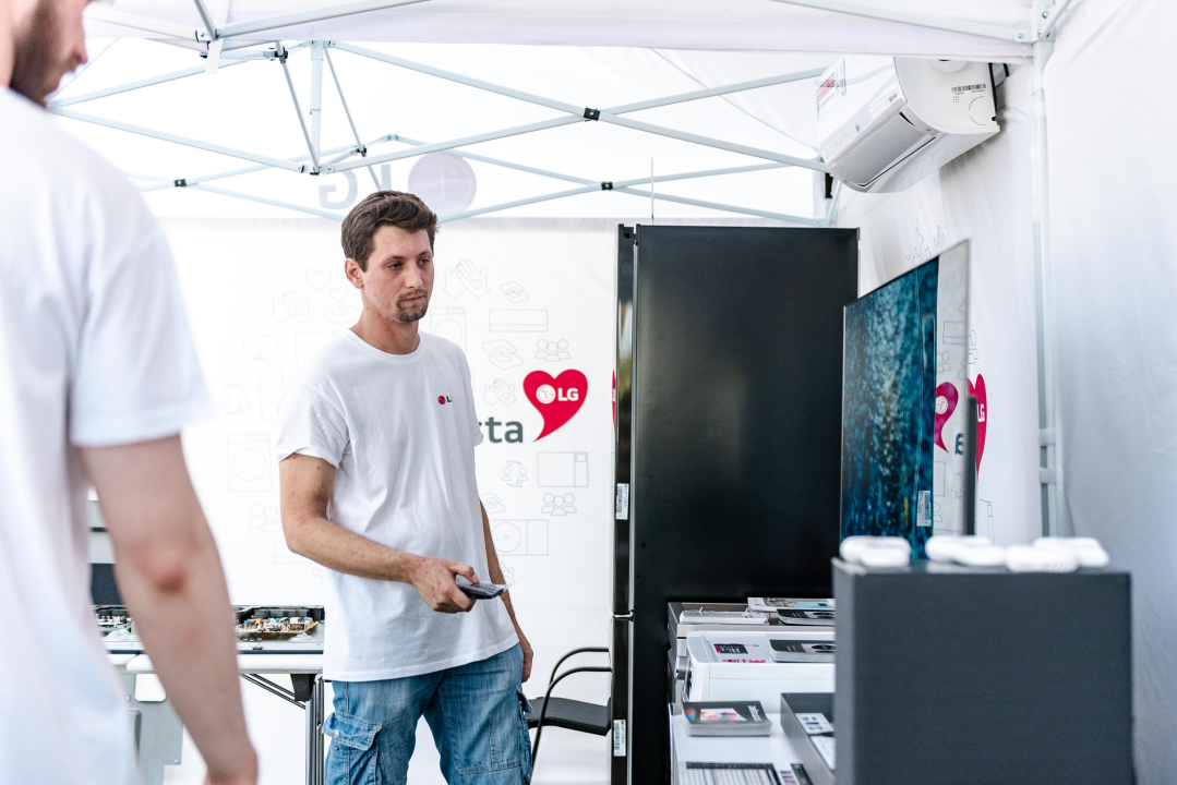 U Šibeniku održana LG-eva kampanja 'Lijepa gesta uz vas od mjesta do mjesta!'