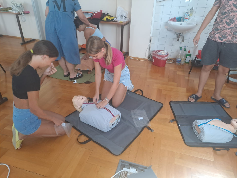 U Vodicama završen tečaj za junior spasioce za učenike sedmih i osmih razreda