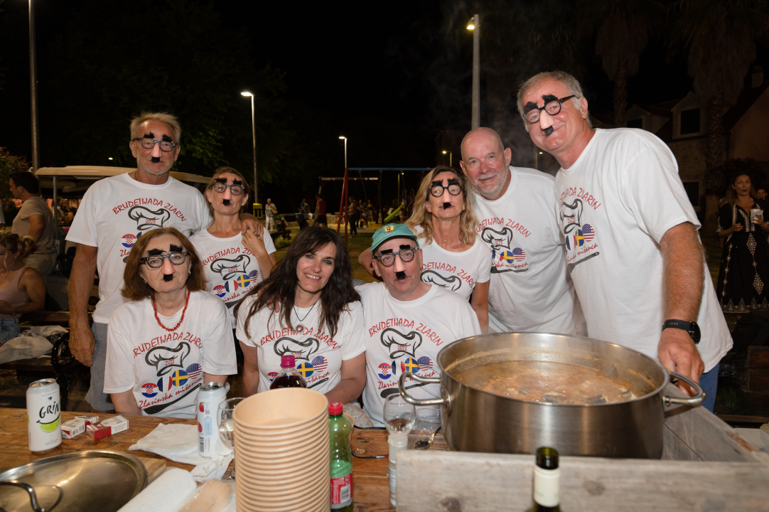 Na Zlarinu održana tradicionalna Brudetijada: Najbolji brudet skuhala je ekipa Rudina