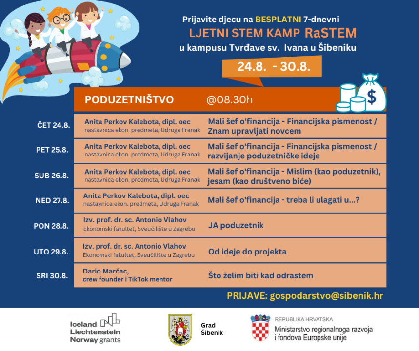 Neka i vaša djeca budu mali poduzetnici - prijavite ih na besplatnu radionicu!