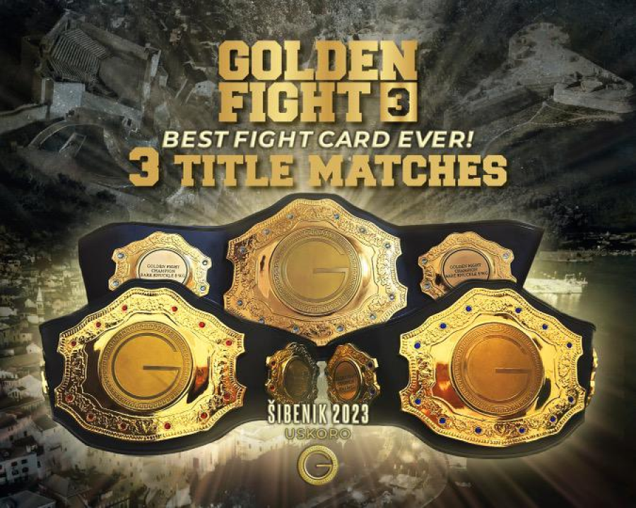 Najveći borilački spektakl 'Golden Fight' dolazi u Šibenik! 