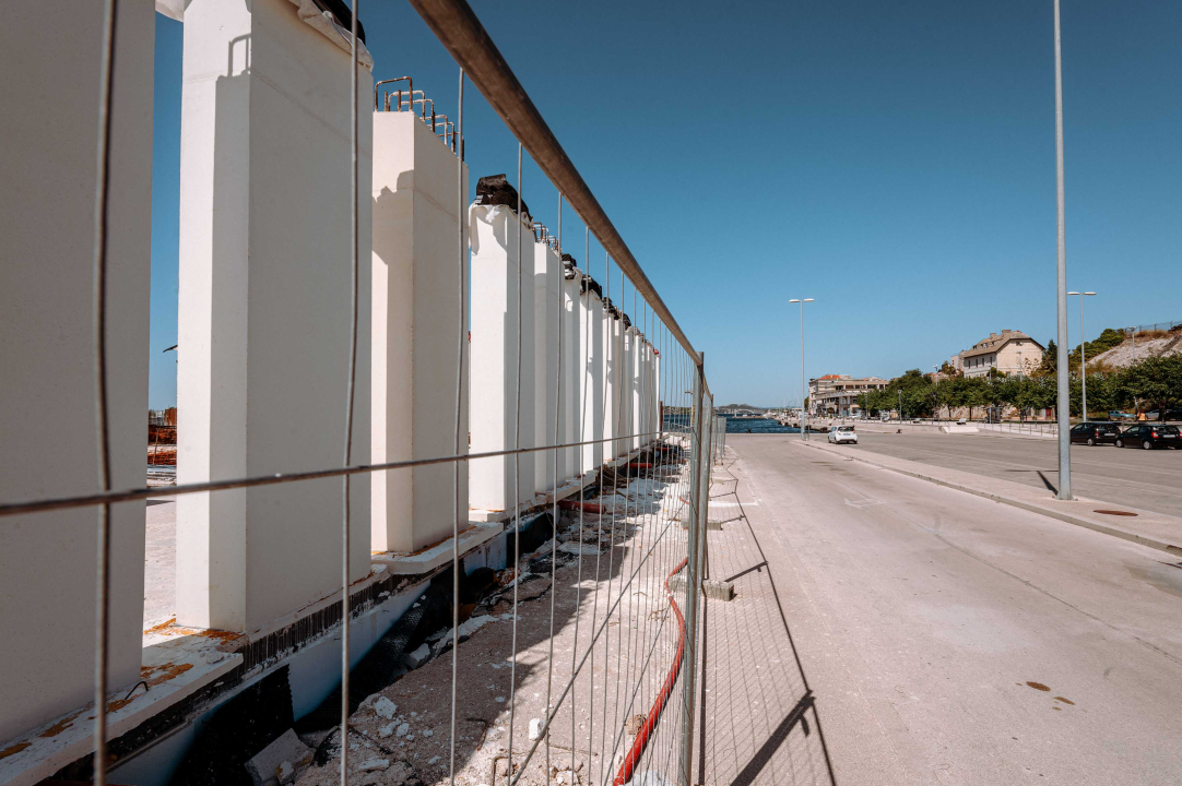 Putnički terminal na gatu Vrulje poprima obrise koji će promijeniti vizuru Šibenika s mora