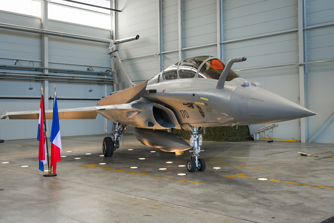 Hrvatska danas preuzela prvi Rafale