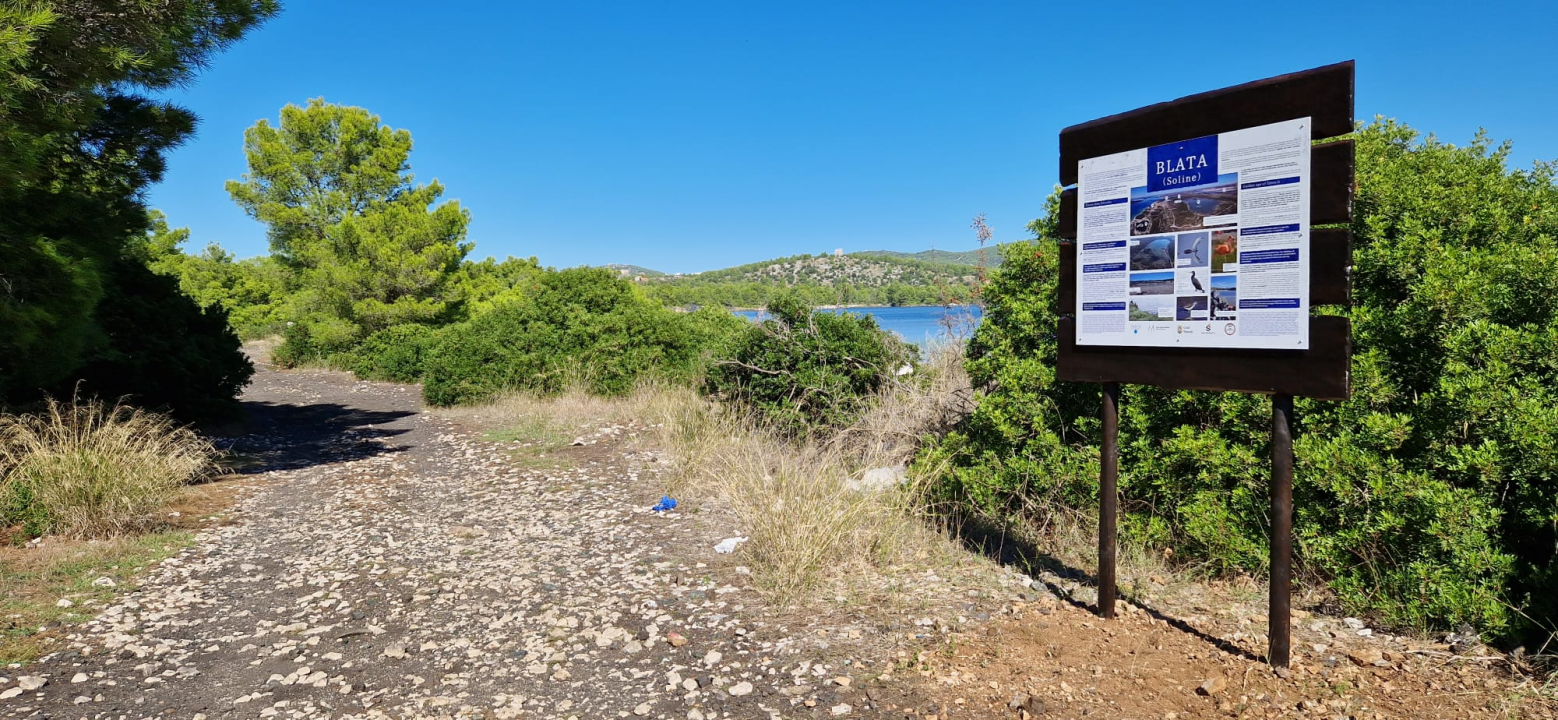 Postavljene info table na Malim i Velikim Solinama: Solane su svojevremeno othranile Šibenik