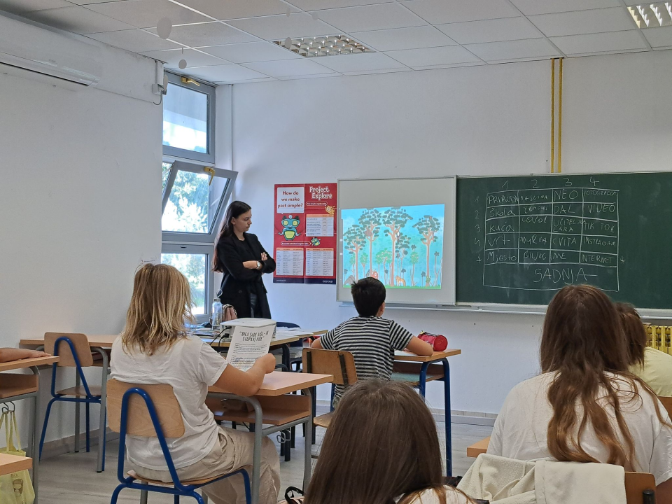Dica sade više za stupanj niže: Murterska djeca uče o važnosti zelenila
