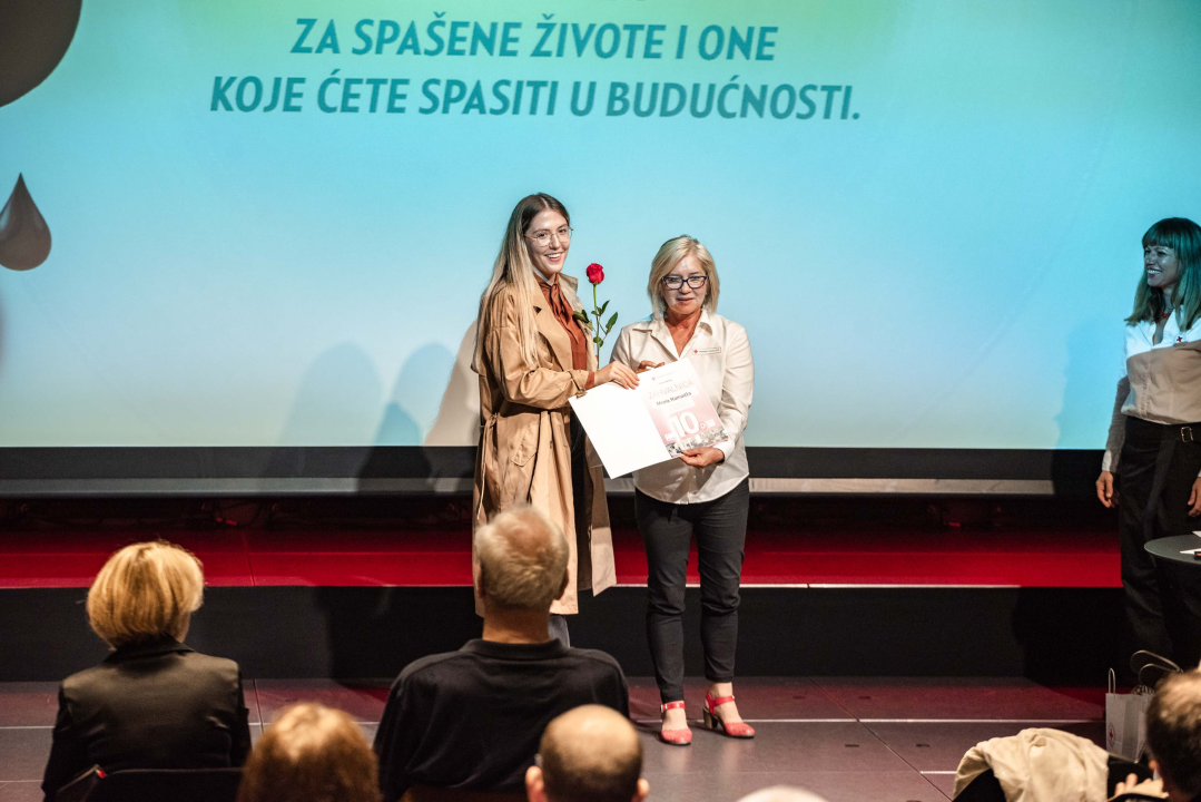 Svečanost Crvenog križa u Arsenu: 'Za krv se nikad neće naći adekvatna zamjena'