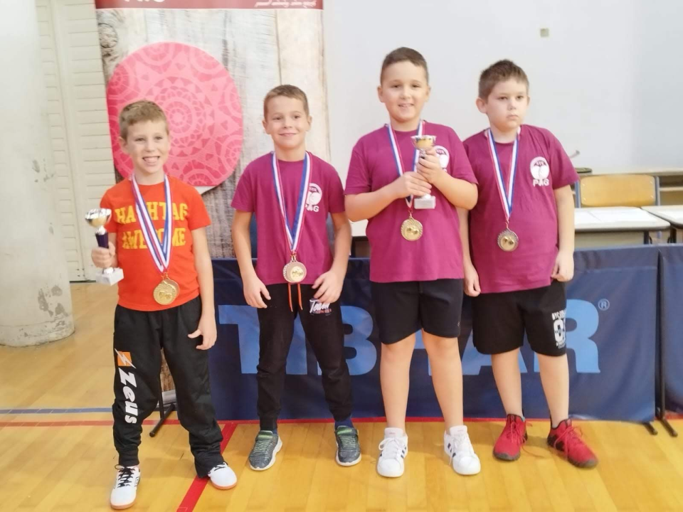 Odličan uspjeh mladih stolnoteniskih nada iz STK Šibenik na Pagu