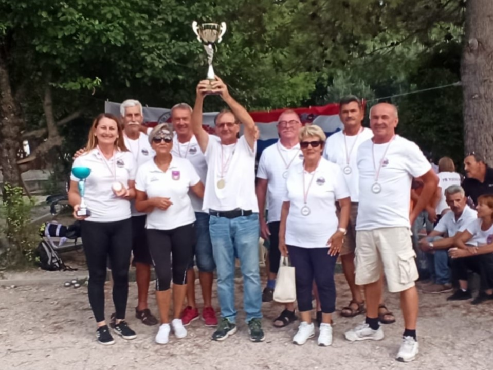 Petanque klub Šibenik nastupom u Ligi prvaka zaključio zanimljivu sezonu