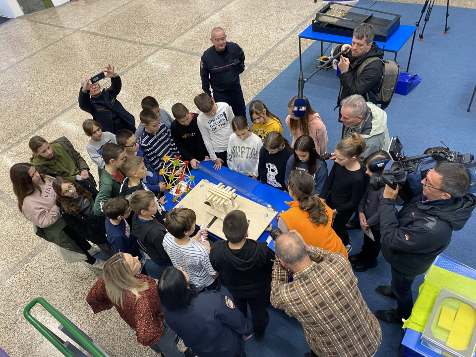 Mali Šibenčani učili kako smanjiti rizik od katastrofa i doznali kako da šteta bude manja