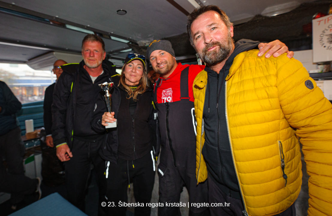JK Šibenik Toto Travel pobjednik je 23. Šibenske regate krstaša 