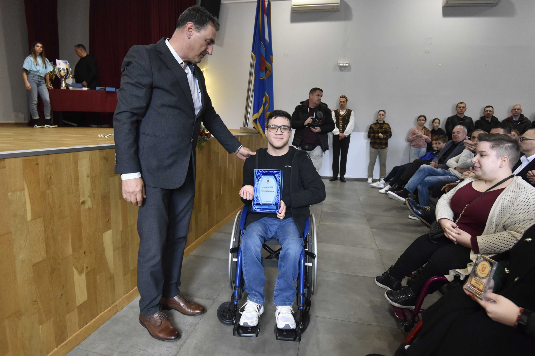 Toni Slavica i Snježana Prgomet najbolji su sportaši u županiji u 2023. godini 