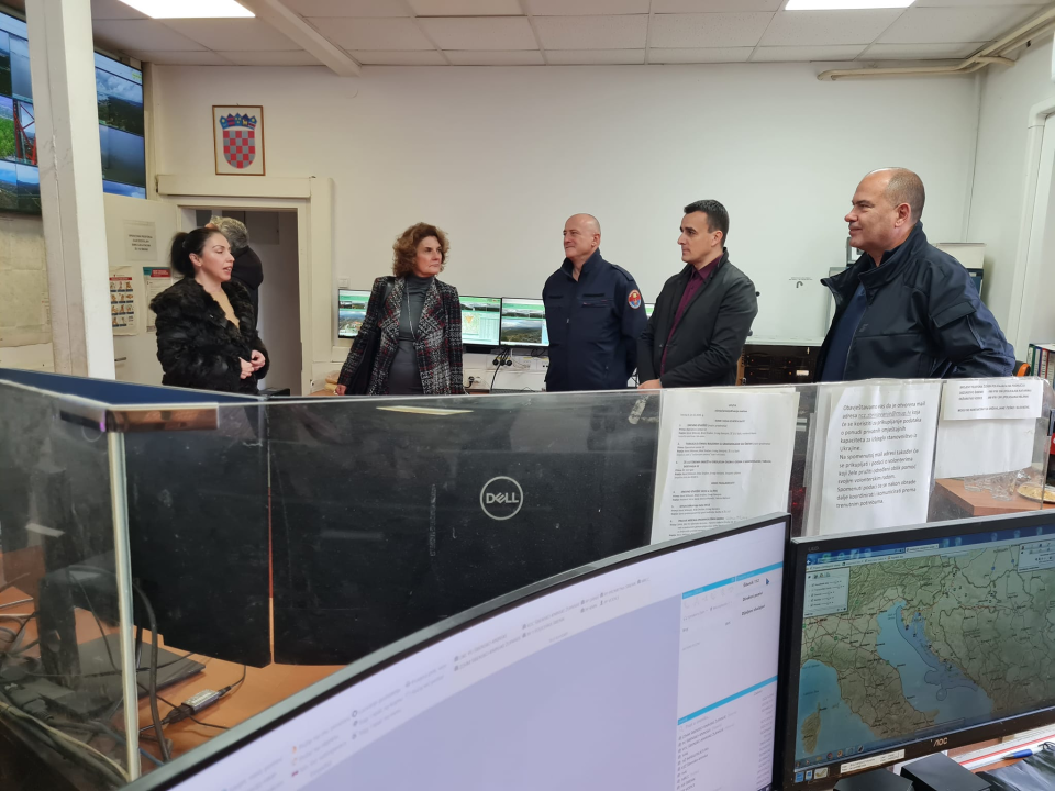 Predstavnici Grada i Županije obišli dežurne službe u Šibeniku