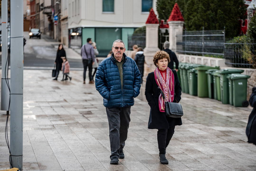 FOTO Đir po gradu, ponedjeljak 1. siječnja