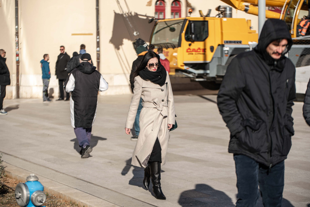 FOTO Đir po gradu, petak 12. siječnja