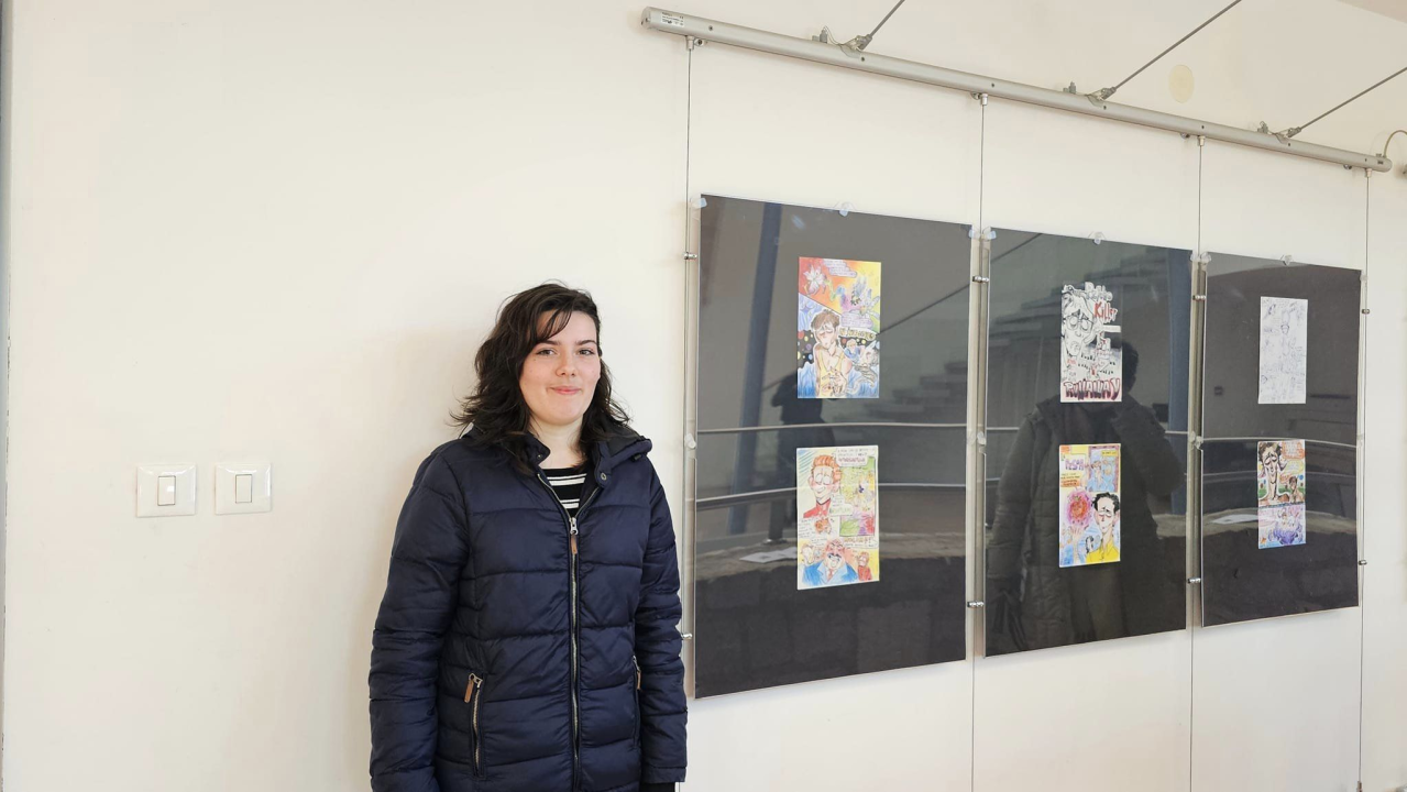 Maruška crta od treće godina, a danas je u Šibeniku otvorila svoju prvu izložbu: 'Strip mi daje slobodu stvaranja vlastite priče'