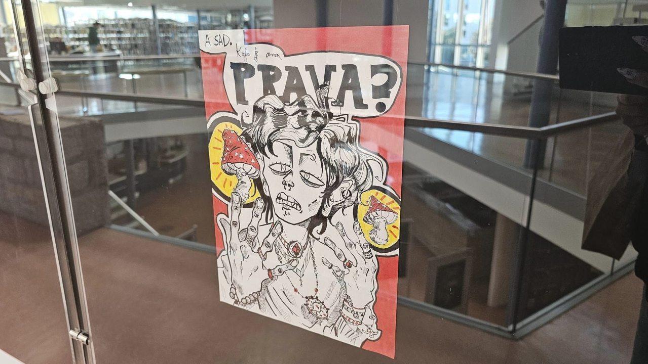 Maruška crta od treće godina, a danas je u Šibeniku otvorila svoju prvu izložbu: 'Strip mi daje slobodu stvaranja vlastite priče'