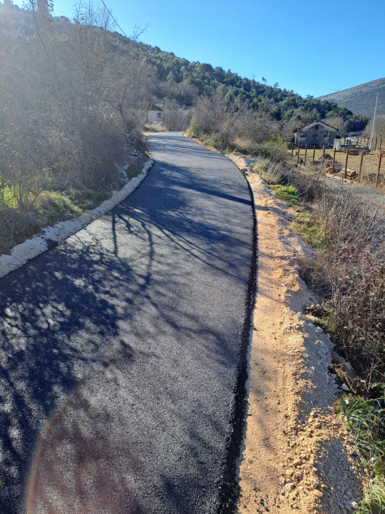 Zid, cesta i stepenište: Izvedeni komunalni zahvati u Sitno Donjem, Raslini i Crnici