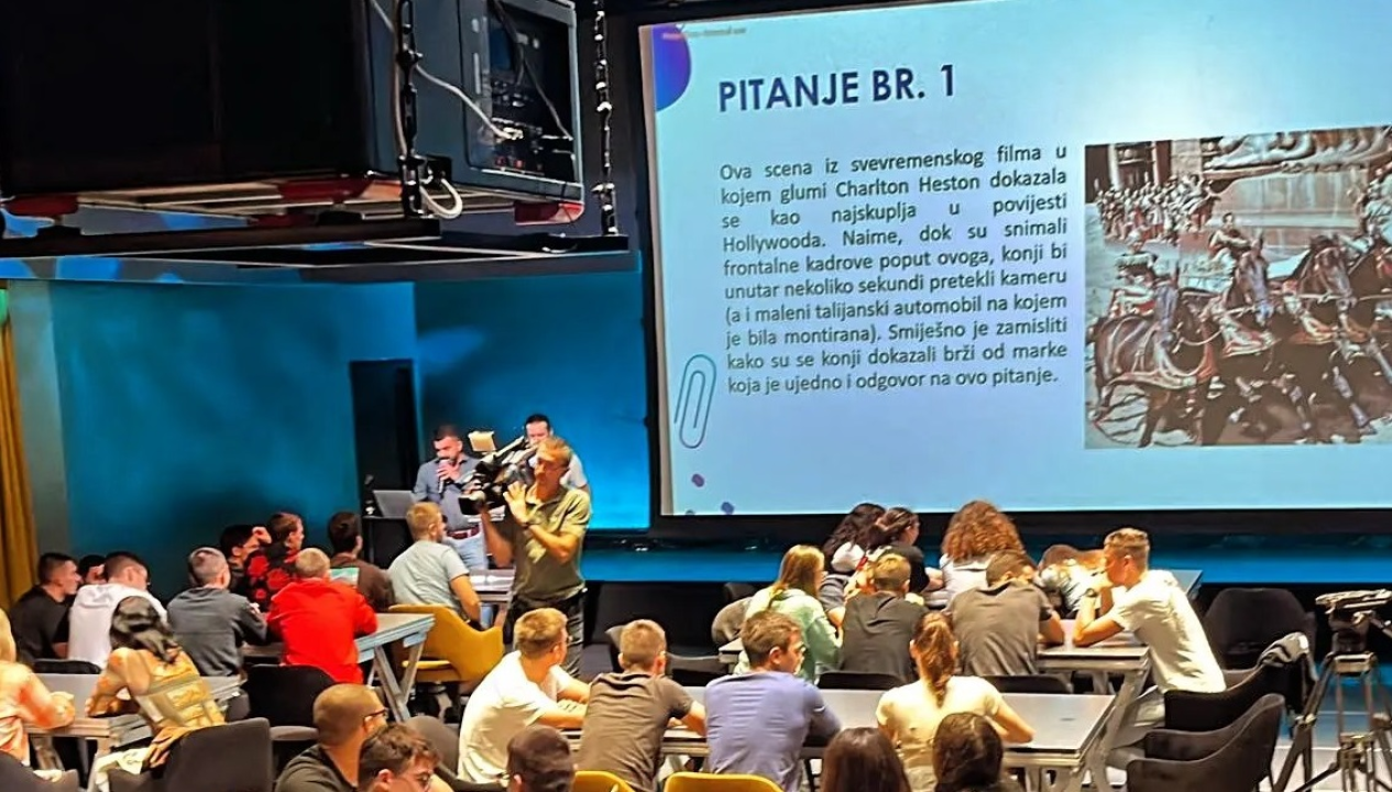 Osmim kvizom završava regularni dio NKL-a za srednjoškolce: Od 20 finalista dvije ekipe će biti iz Šibenika