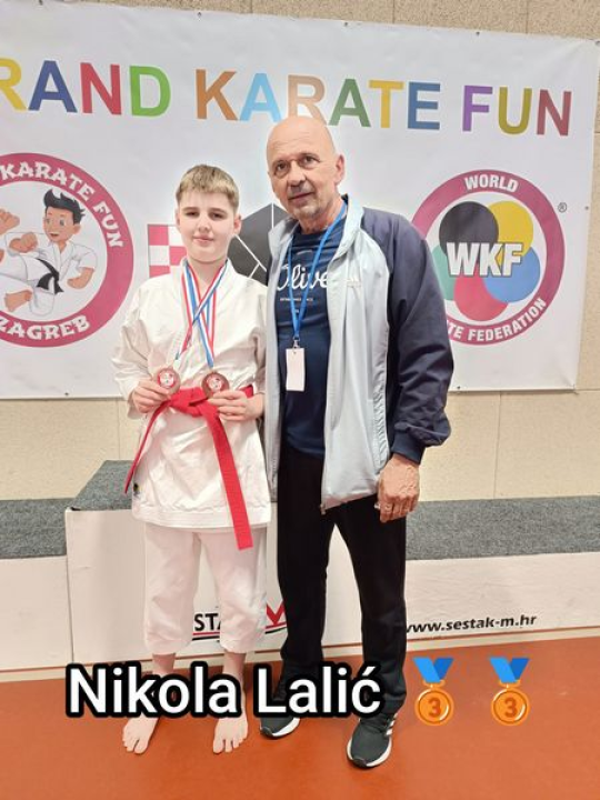 Čak 11 medalja za Karate klub Šibenik na turniru u Ivanjoj Reki