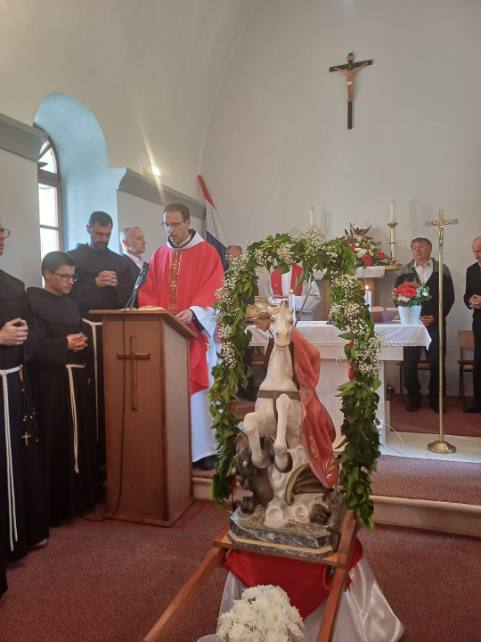 U Rupama proslavljen blagdan sv. Jure, novaci s Visovca nosili kip sveca