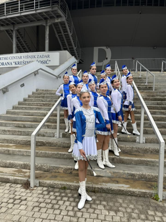 Mažoretkinje Šibenika viceprvakinje su države!