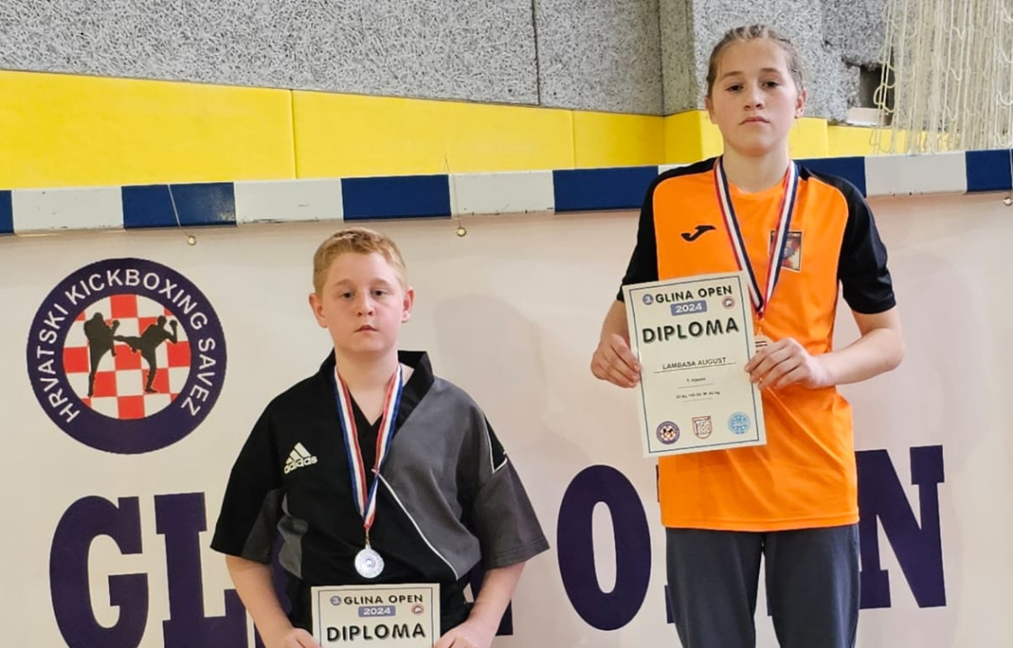 August Lambaša osvojio zlatnu medalju na otvorenom turniru 'Glina Open 2024.' 