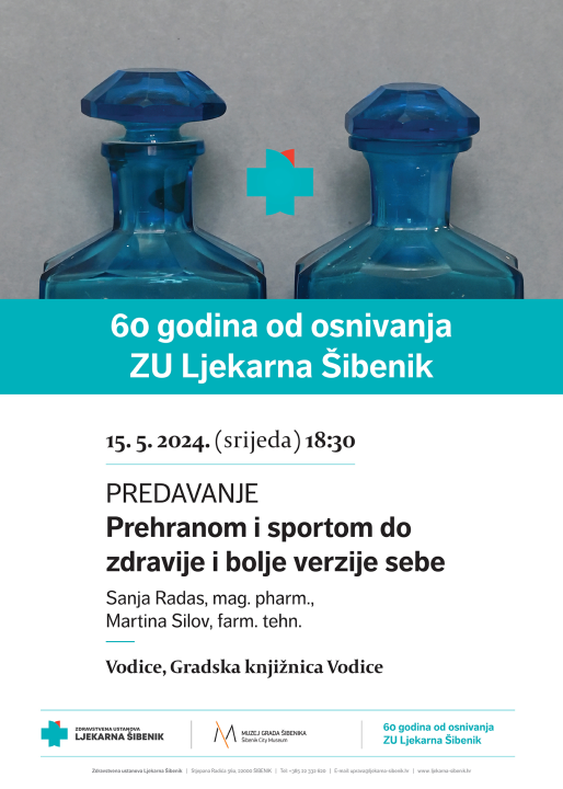 Ljekarna Šibenik osnovana je prije 60 godina, u povodu toga pripremili zanimljiv program