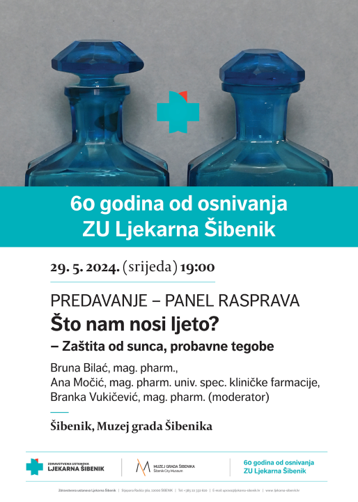 Ljekarna Šibenik osnovana je prije 60 godina, u povodu toga pripremili zanimljiv program