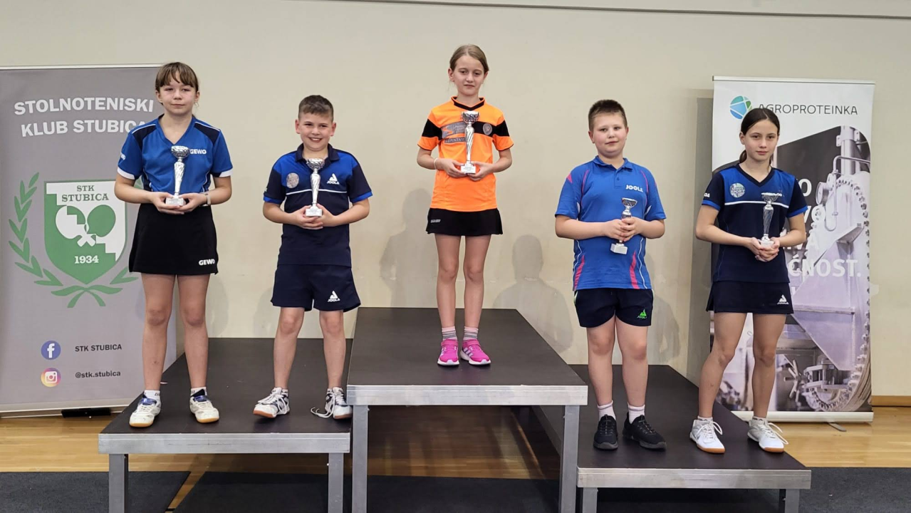 Mlada stolnotenisačica Vilma Despot donijela zlato u STK Šibenik