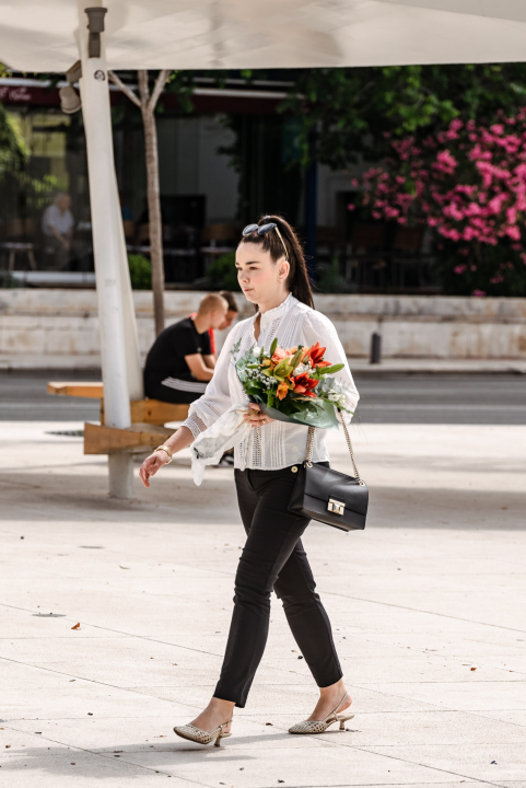 Moda na šibenskim kalama: Dame iz Đira po gradu koje su ukrale sve poglede