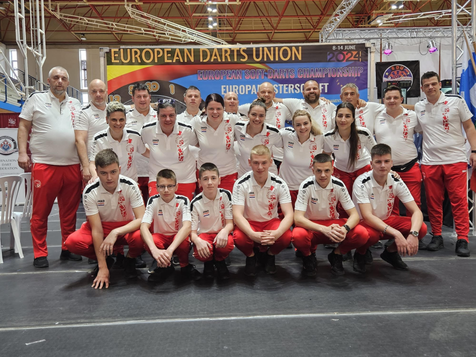 Zapažen nastup hrvatske pikado reprezentacije na EDU Europskom prvenstvu