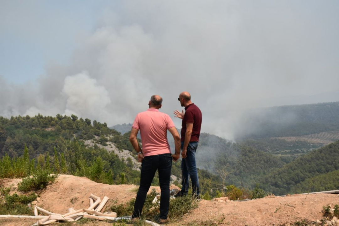 Župan obišao požarište: 'Zatražit ćemo proglašenje velike nesreće'