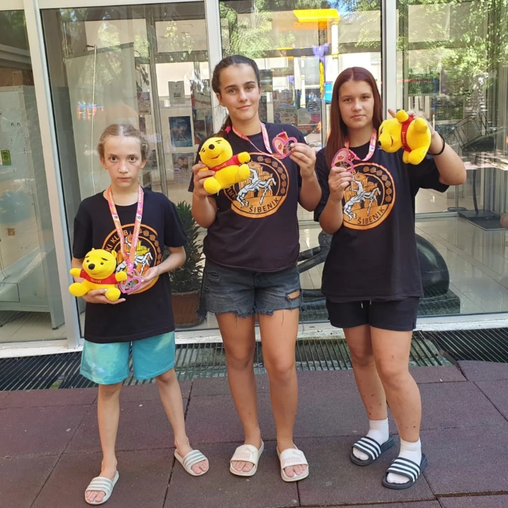 Hrvačice Šibenika do četiri medalje na turniru u Beogradu