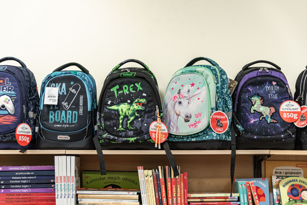 Sve potrebno za vašeg školarca pronađite u papirnici Inbox u Dalmare centru! 