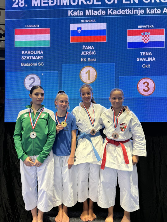 Karateke vodičkog Okita do osam medalja na 'Međimurje Openu'