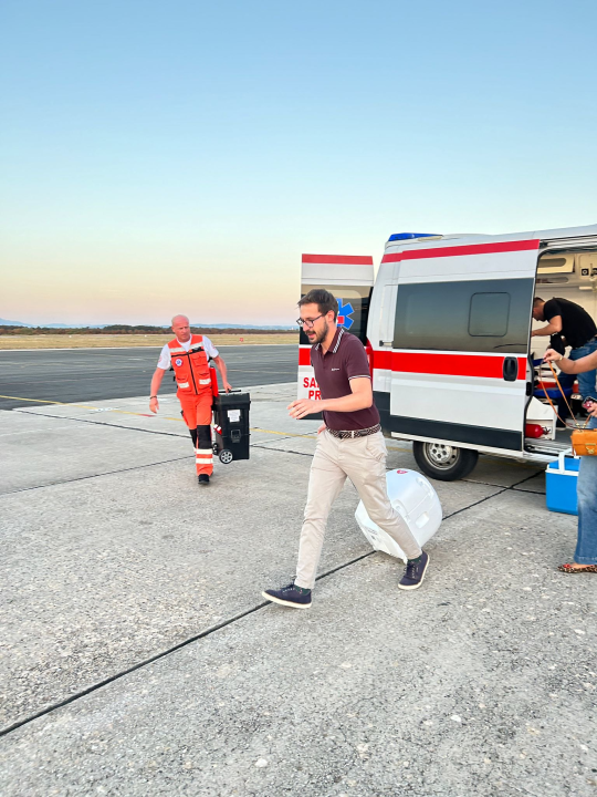 Helikopterom HRZ-a prevezeno srce iz Zadra u Zagreb