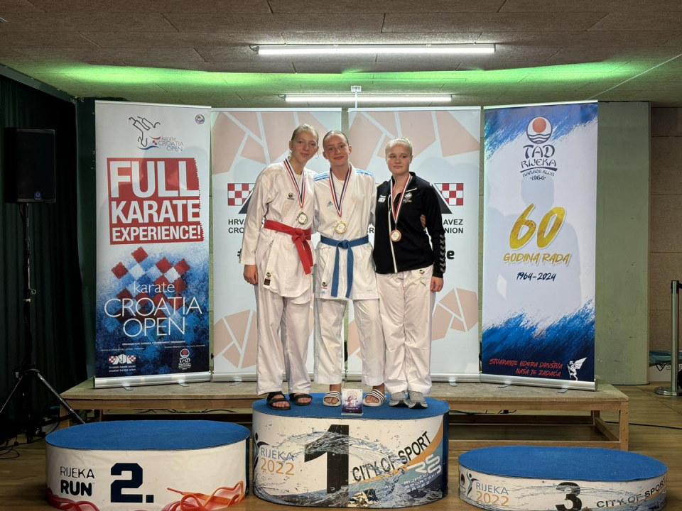 Odličan rezultat Karate kluba Okit iz Vodica na Cro Openu