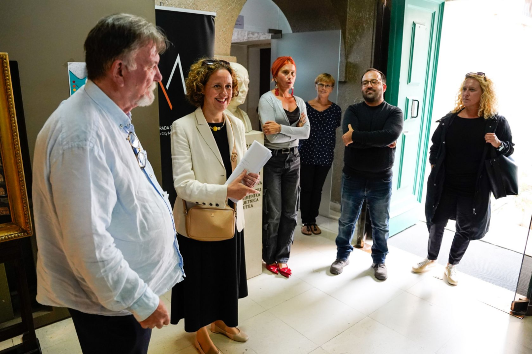 Ministrica Obuljen Koržinek obišla šibenske kulturne ustanove 'Šibenik je pokazao kako se u cijelosti može transformirati...'