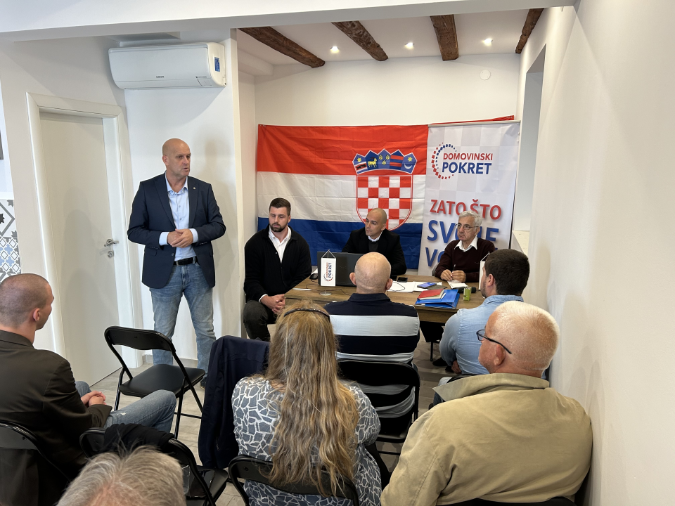 Boris Solomun novi je predsjednik županijskog Domovinskog pokreta
