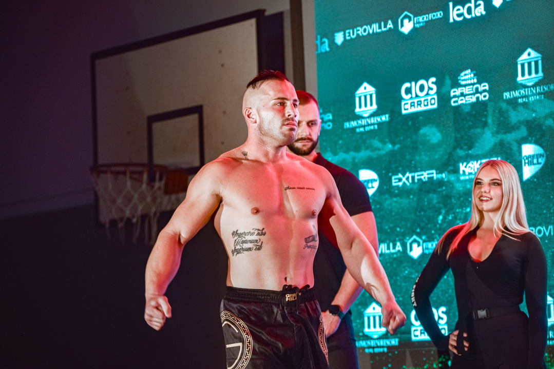 Borilački događaj 'Golden Fight 6' večeras na Baldekinu, sinoć održan uvod