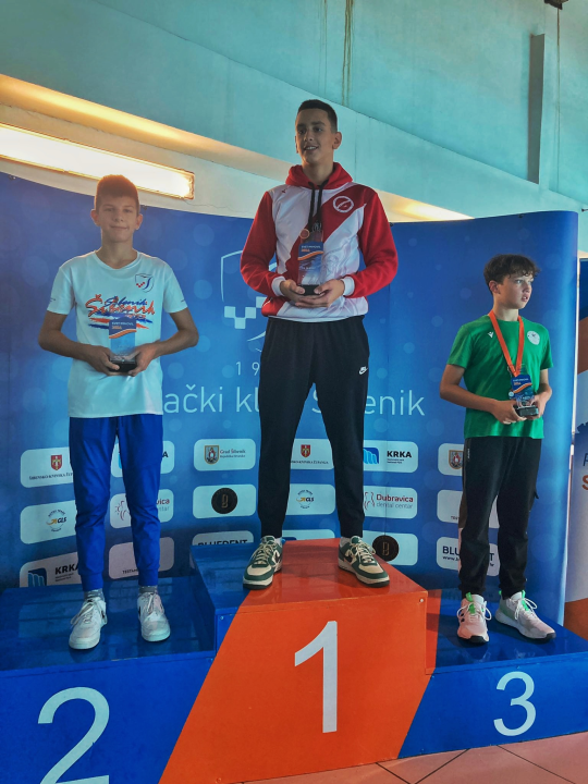 Plivači Šibenika uzeli tri medalje na mitingu '19. Sveti Mihovil 2024.' u Crnici