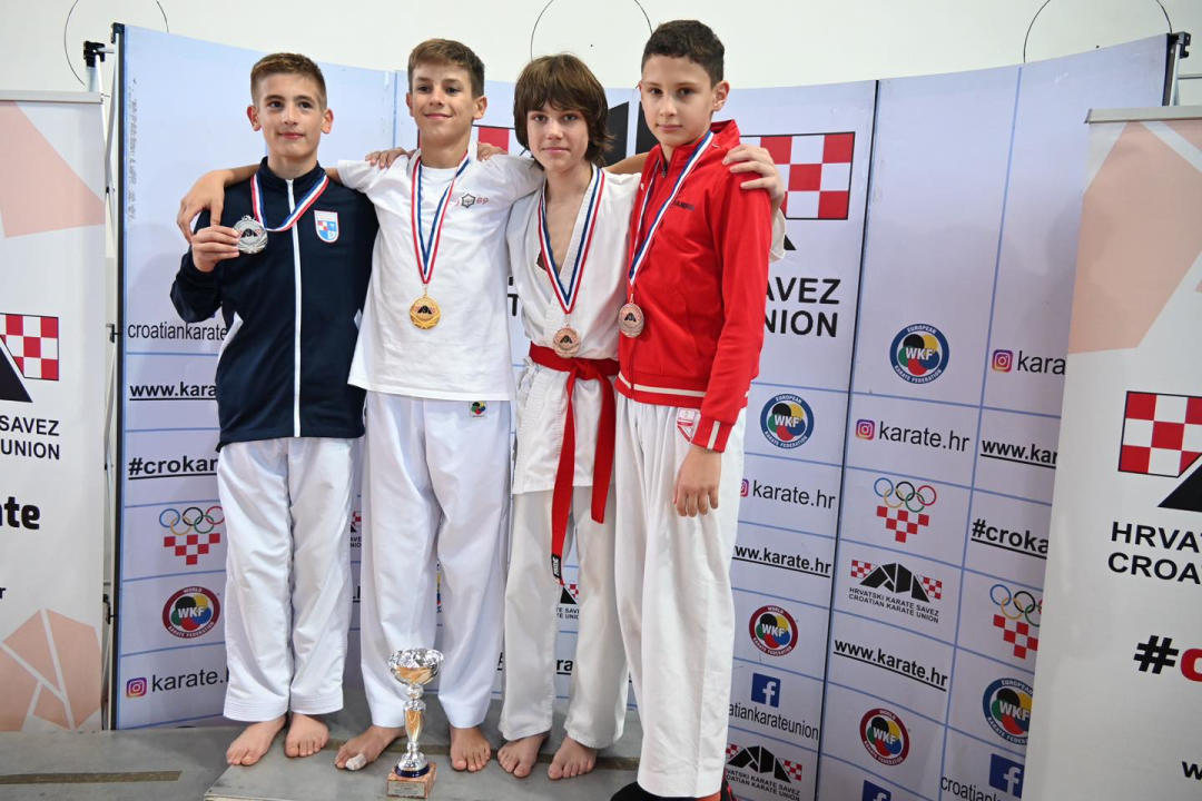 Karate klub Okit Vodice među tri najbolja kluba u zemlji