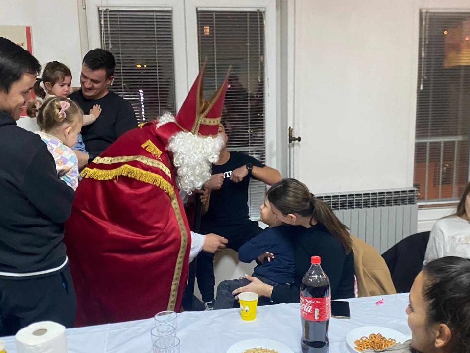 Sveti Nikola posjetio djecu šibenskih vatrogasaca