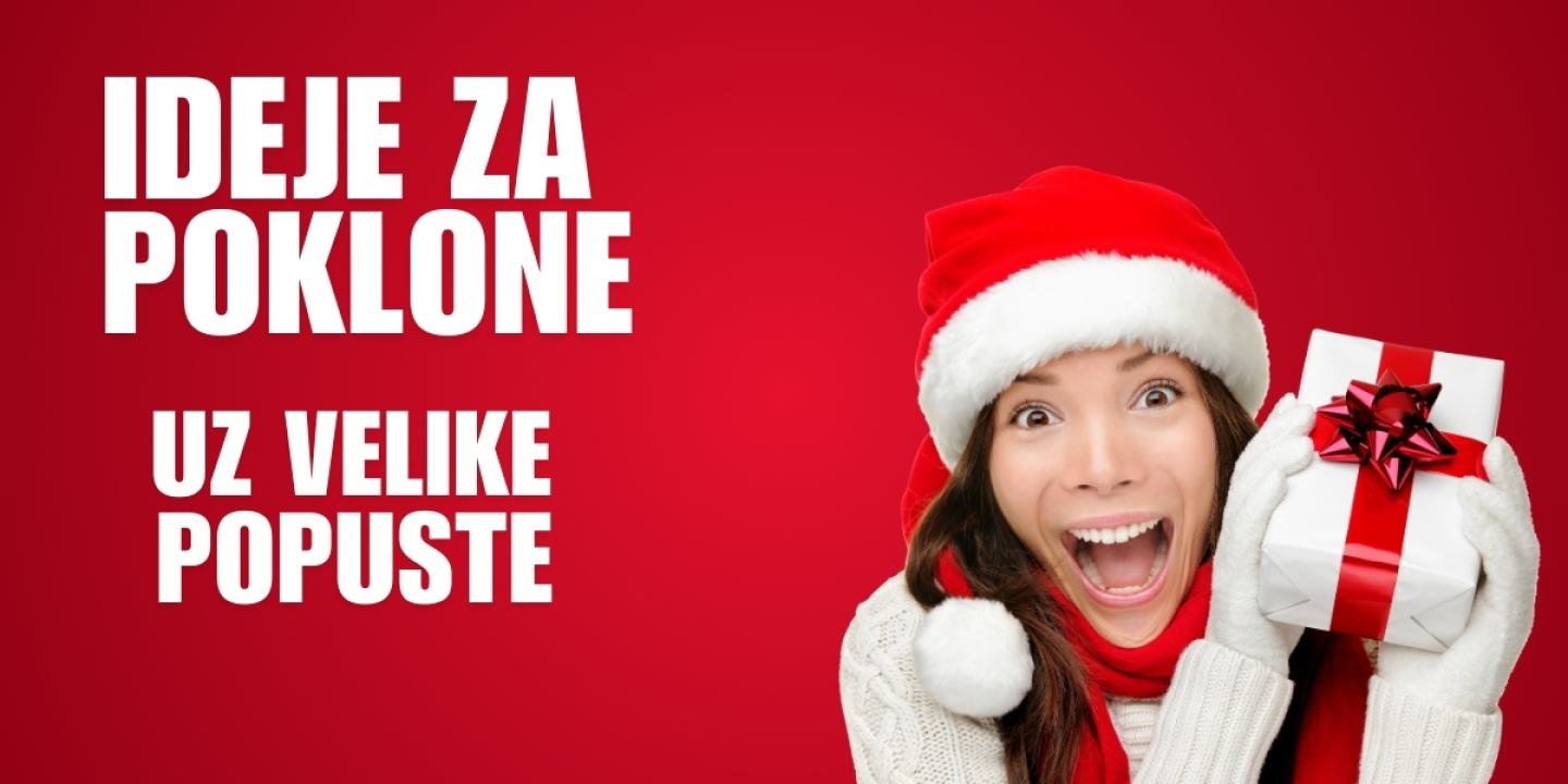 Nevjerojatno, ali istinito! Blagdanska akcija na svih 11 odjela s 50.000 artikala