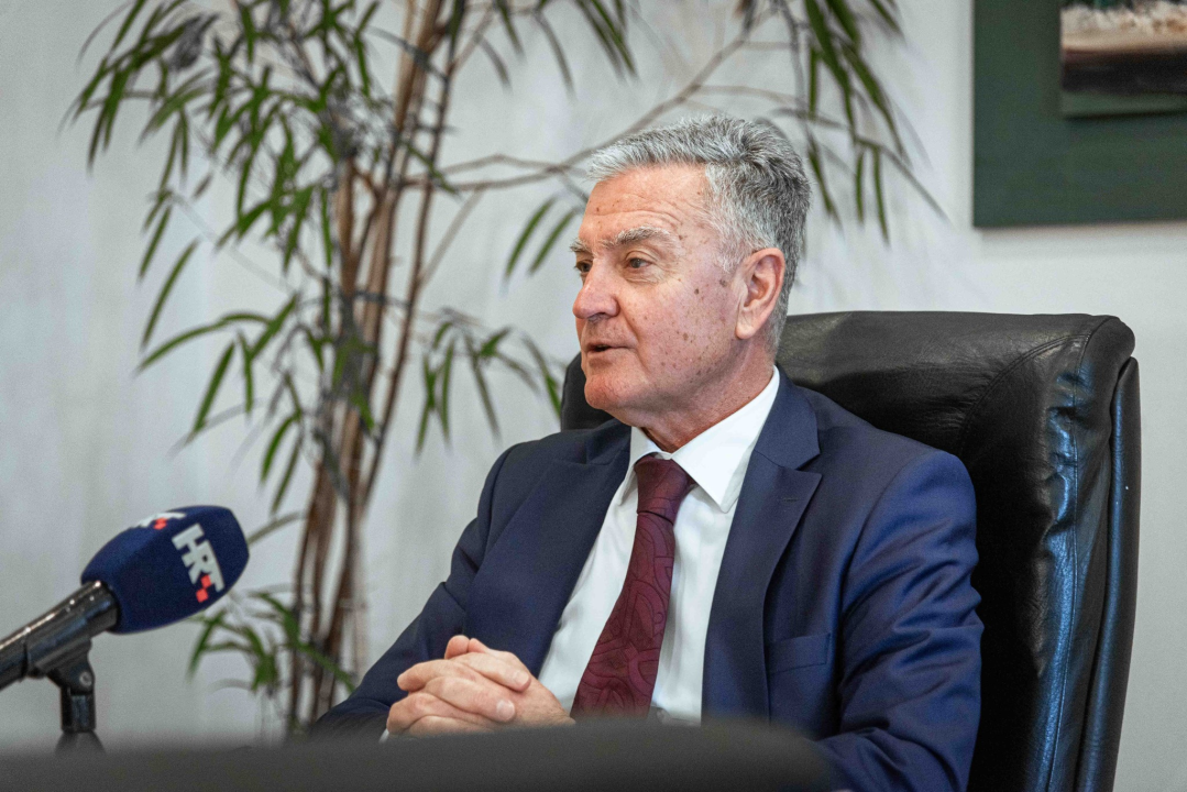 Gradonačelnik Burić ugostio Željka Krnčevića: 'Novom ravnatelju i Gradu Šibeniku uvijek će biti na raspolaganju'